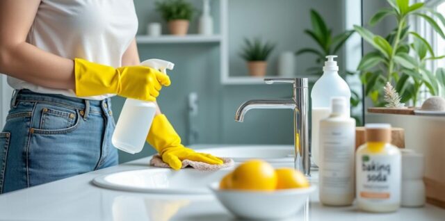 découvrez comment nettoyer votre salle de bain efficacement en utilisant des méthodes naturelles, sans produits toxiques, pour un espace propre et sain.