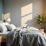 découvrez comment harmoniser les couleurs dans une chambre pour créer une ambiance apaisante et favoriser un sommeil réparateur.