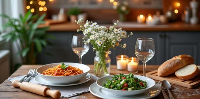 découvrez nos astuces pour préparer un repas romantique à petit prix et réussir un dîner inoubliable à la maison, sans se ruiner.